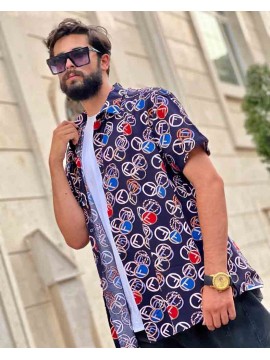 پیراهن هاوایی تمام نخ کد 1190